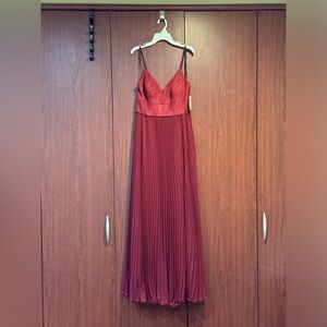 Burgundy Formal Dress